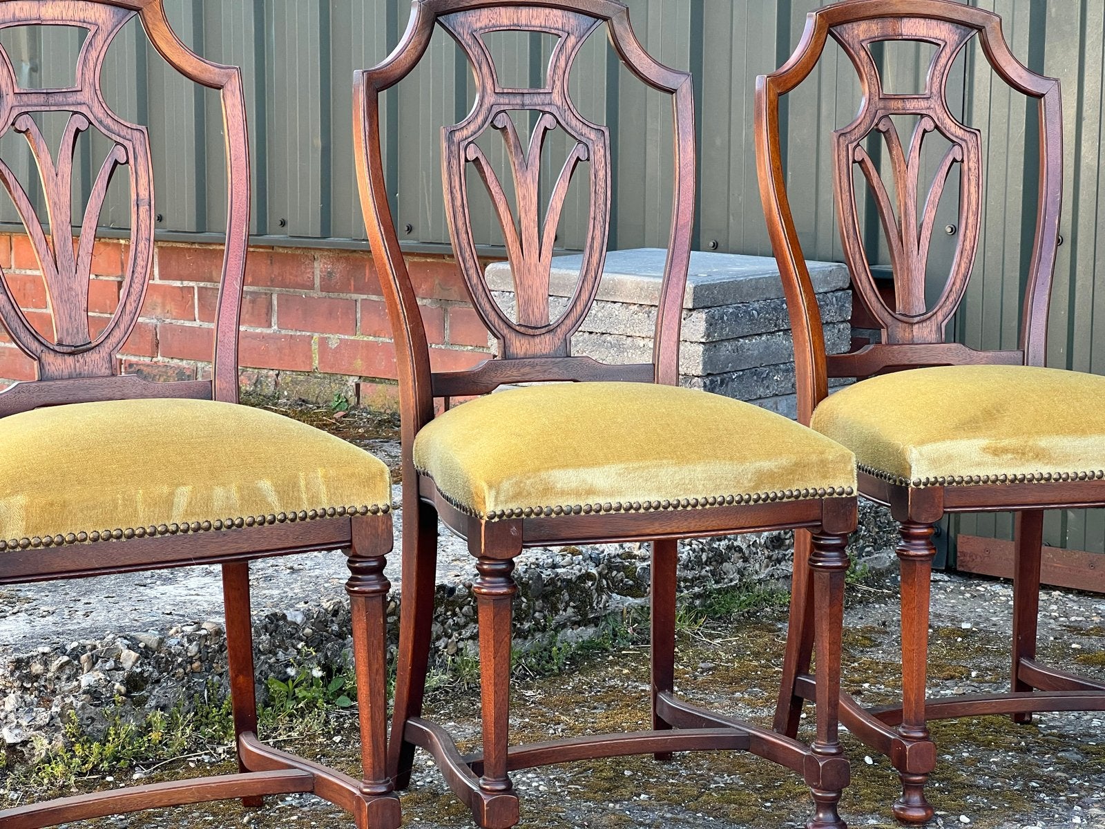 Set van 4 antieke eetkamerstoelen MAGAZIJN OPRUIMING, Ophalen