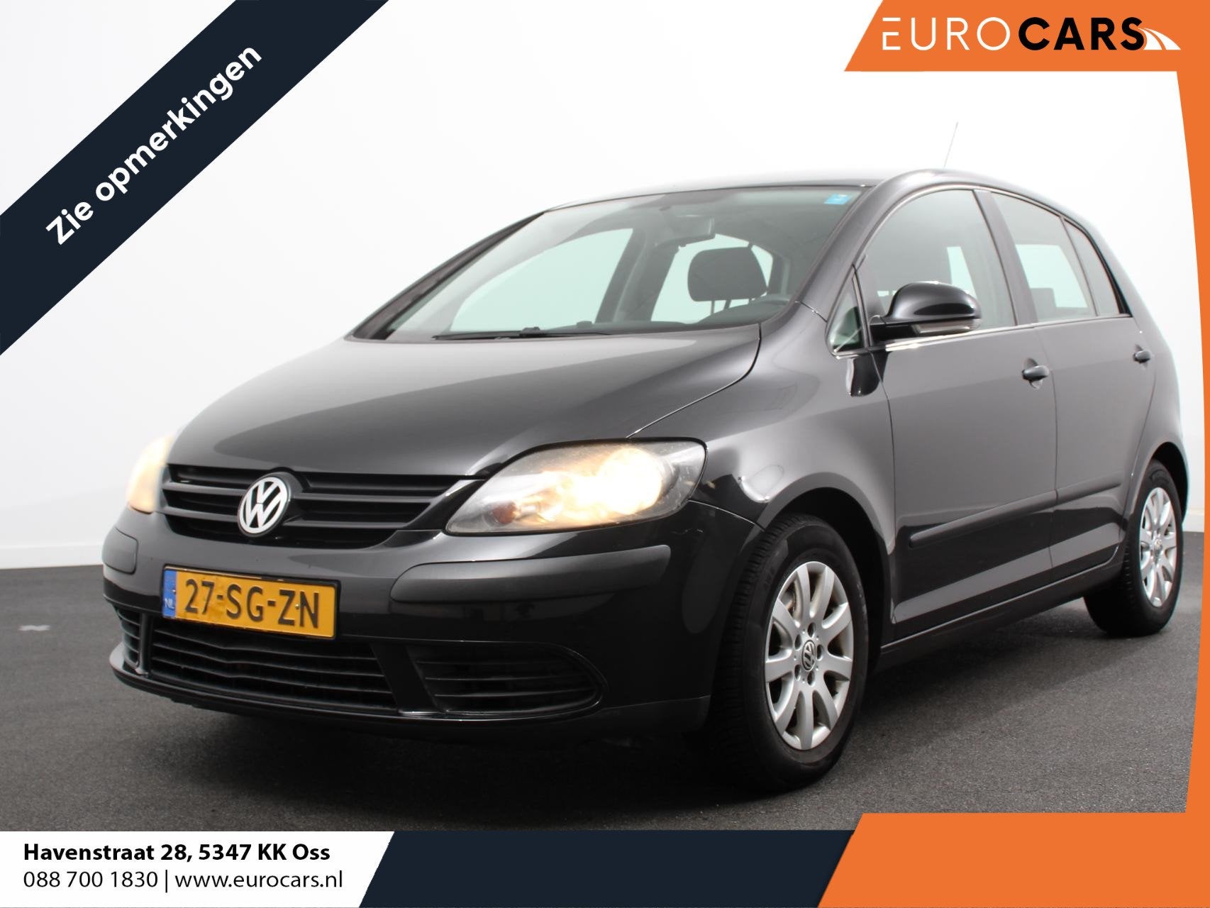 Volkswagen Golf Plus 2.0 FSI Automaat Comfortline Handel/Exp, Auto's, Gebruikt, Zwart, 4 cilinders, Zwart