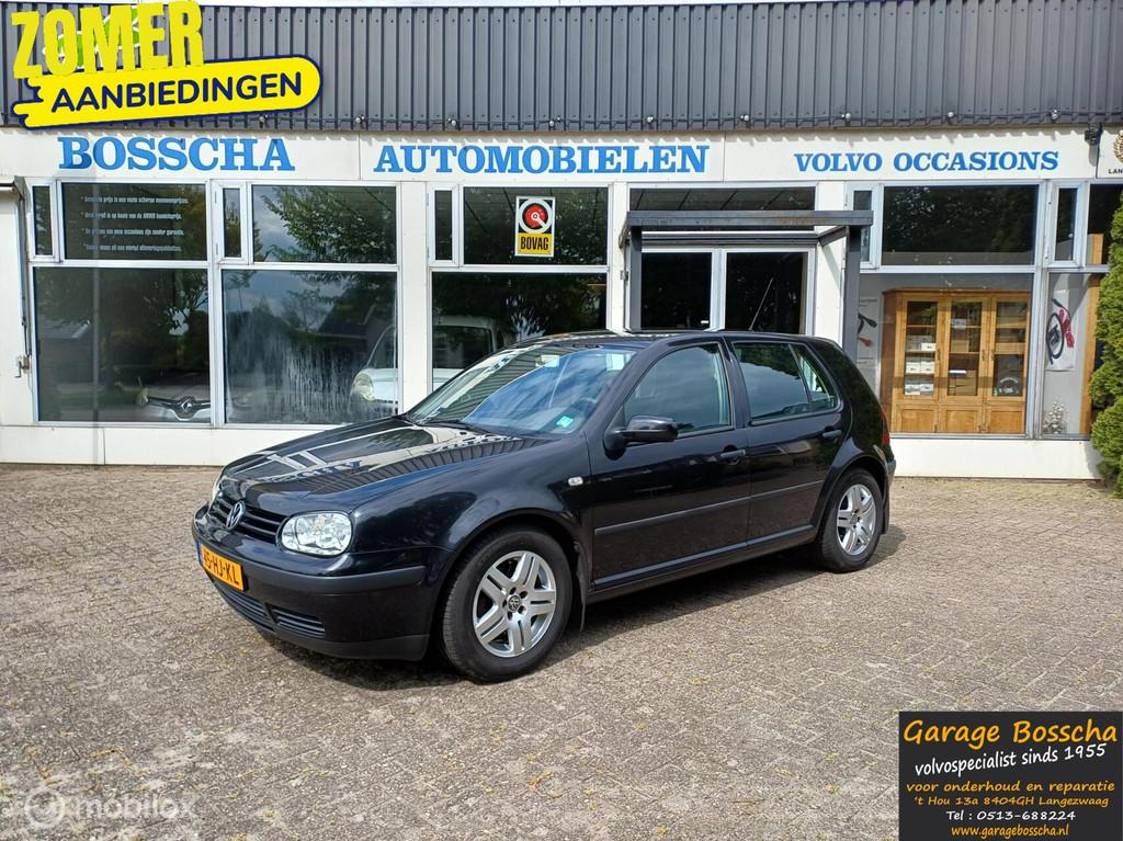 Volkswagen Golf 5drs 1.9 TDI Trendline, Auto's, Voorwielaandrijving, Gebruikt, 4 cilinders, Zwart