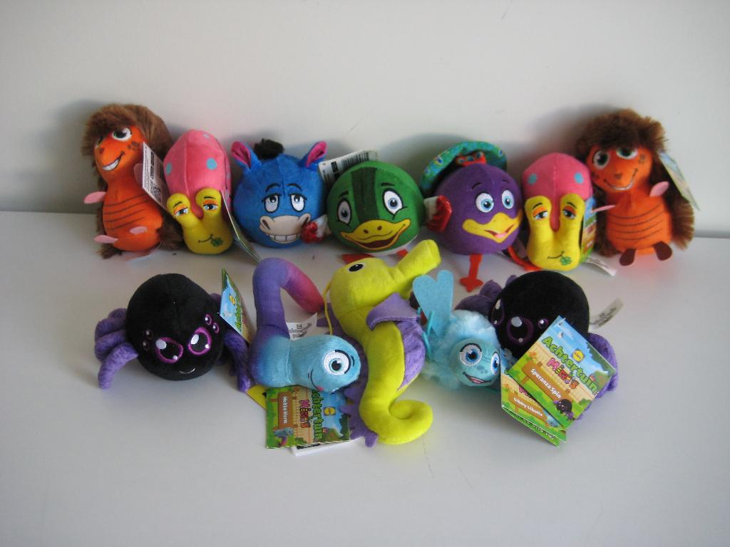 Lidl knuffels Achtertuin Mini's Boerderij Mini's Aqua Mini, Lidl, Ophalen of Verzenden