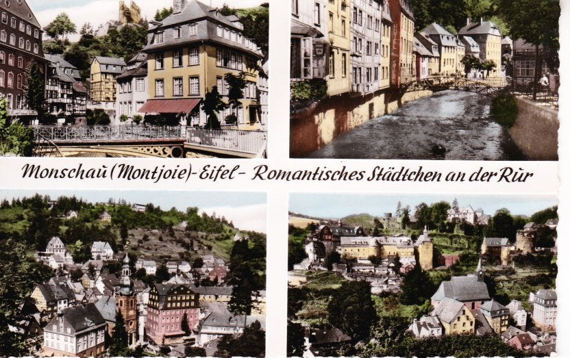 Monschau (Montjoie) - Eifel, Duitsland. 29-09, Ophalen of Verzenden, 1940 tot 1960, Ongelopen, Duitsland