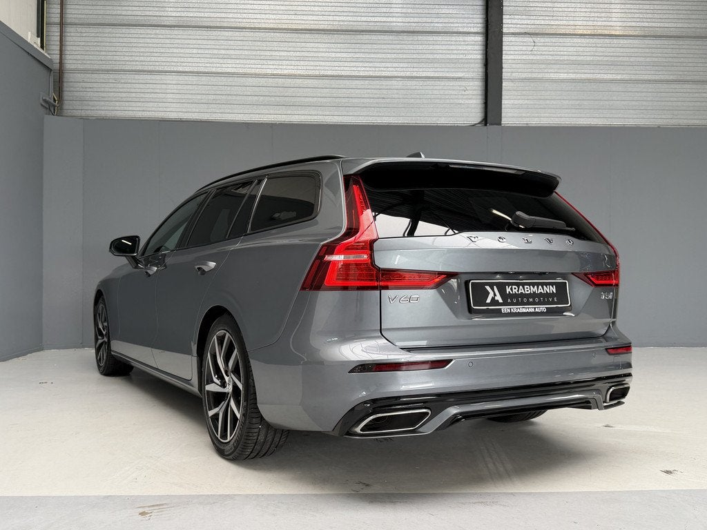 Volvo V60 2.0 T5 R-Design LED|Sportstoelen|Camera|Carplay, Auto's, Volvo, 15 km/l, 4 cilinders, Leder, 750 kg