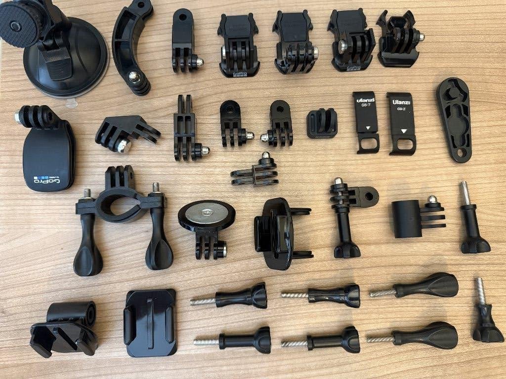 Originele GoPro accessoireset – als nieuw – complete set, Eu, Eu, Ophalen of Verzenden, Zo goed als nieuw