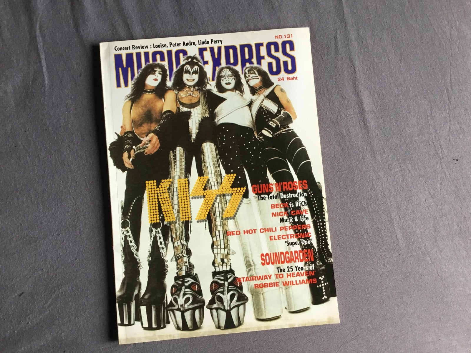 Zeldzaam Magazine No. 131 met KISS op de cover, Boeken, Ophalen of Verzenden, Zo goed als nieuw