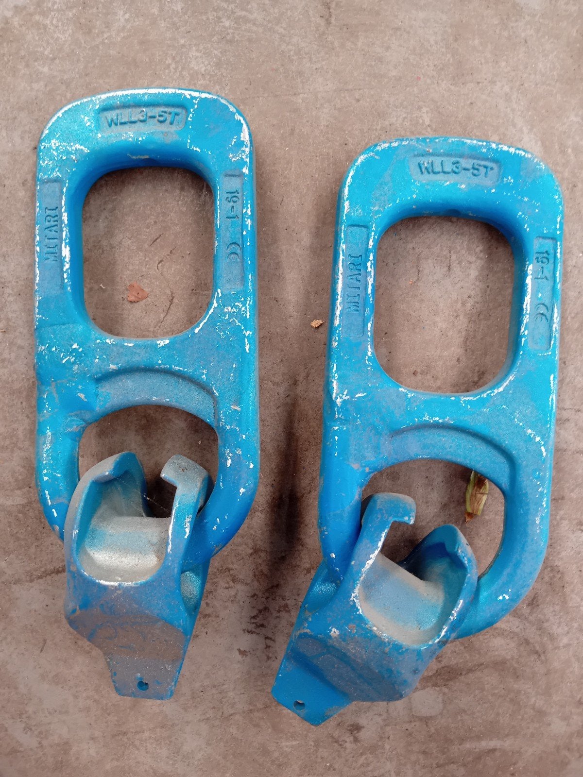 Knobbel haak 3/5 ton, Ophalen, Zo goed als nieuw