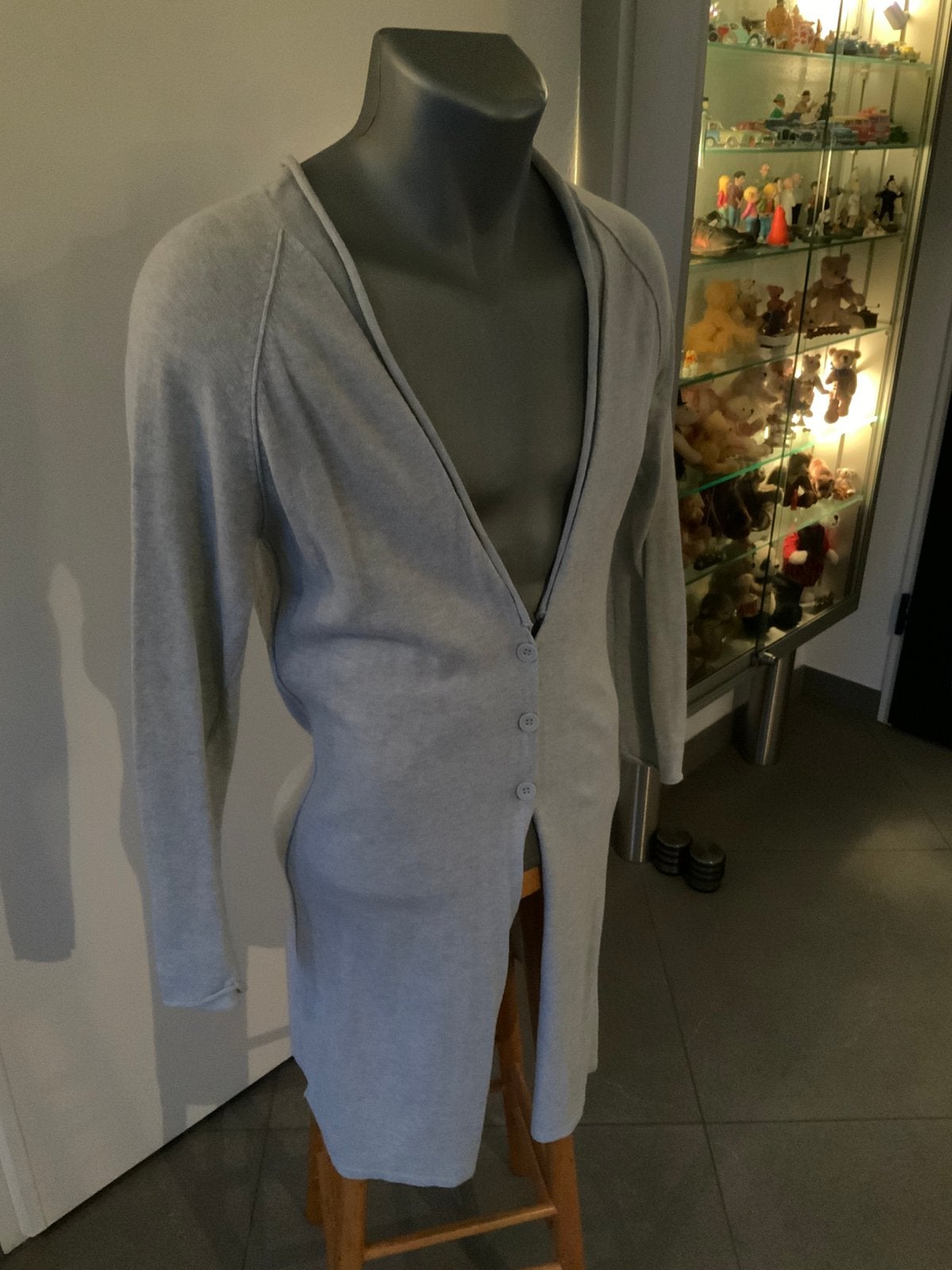 Leuk lang grijs dames vest van het merk Sandwich. Maat M., Kleding | Dames, Truien en Vesten, Ophalen of Verzenden, Zo goed als nieuw