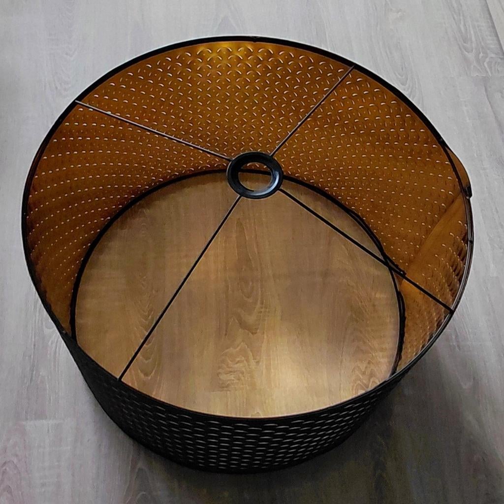 Lampenkap, Huis en Inrichting, Lampen | Lampenkappen, Ophalen of Verzenden, Rond, 50 cm of meer