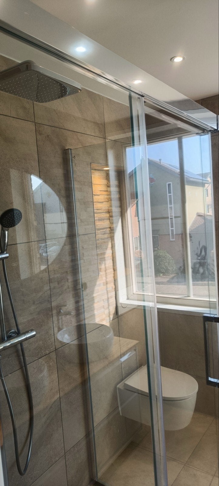 Douchecabine 120 x 80 x 10 mm dik glas nieuw, Ophalen, Nieuw