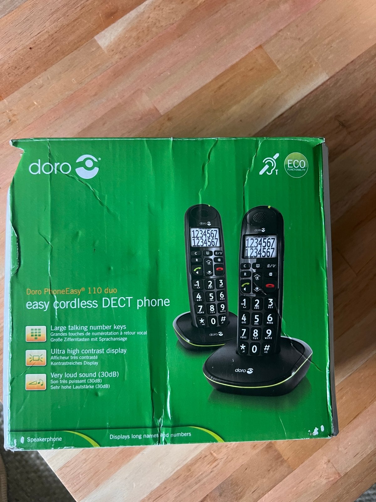 Doro PhoneEasy 110 Duo Senioren Telefoon - Zo goed als nieuw, Ophalen of Verzenden, Zo goed als nieuw, 2 handsets