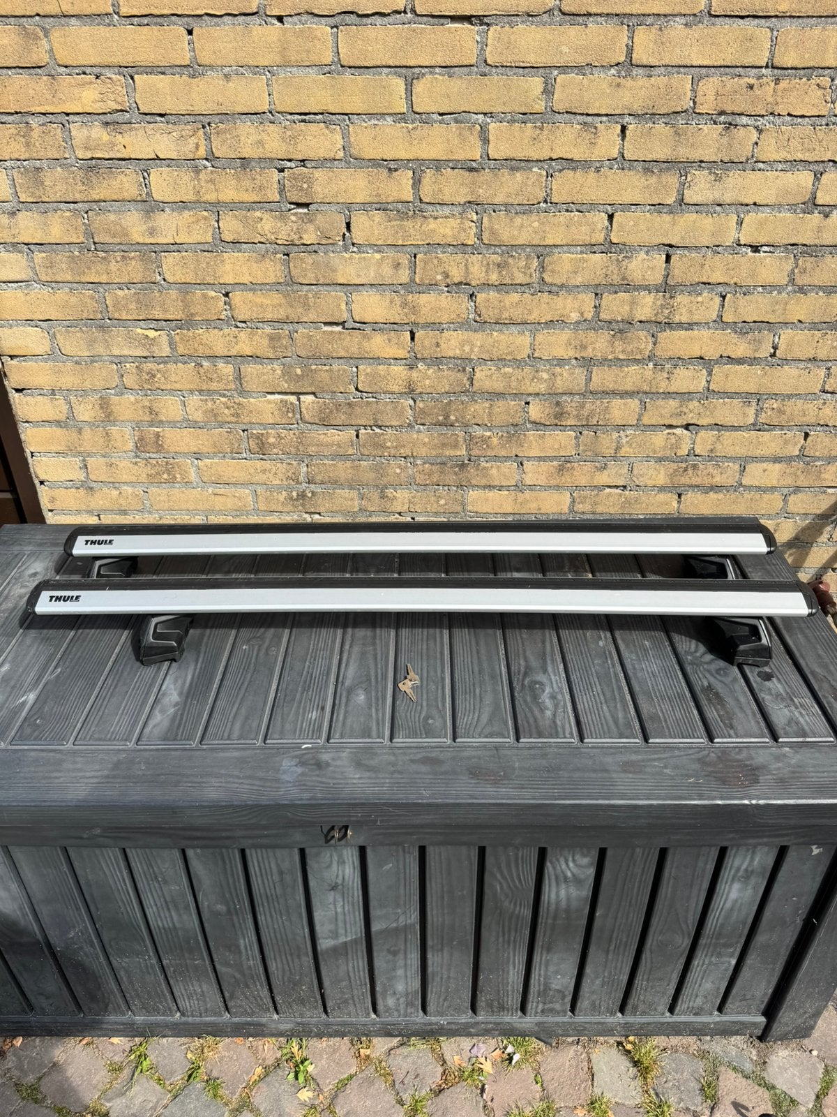 Thule Wingbar Evo Volvo V60, Ophalen, Zo goed als nieuw