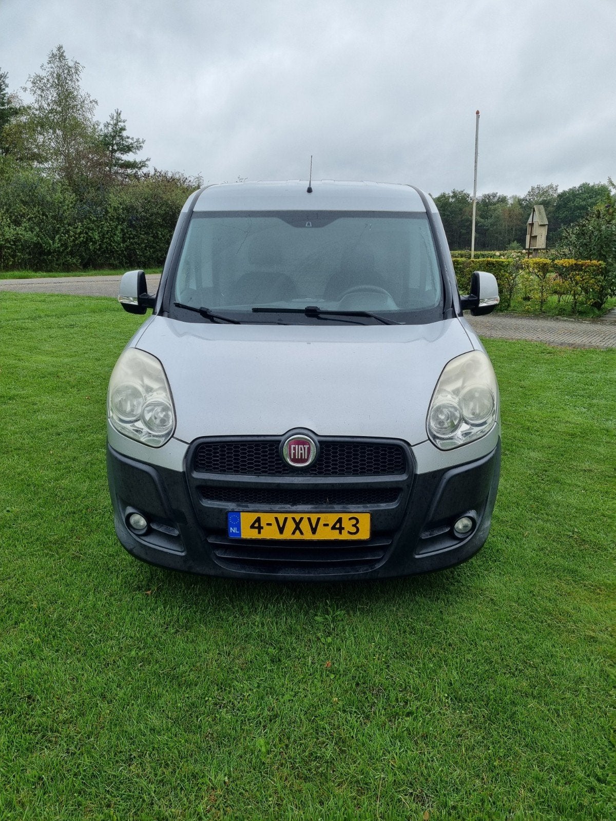 Fiat Doblo C 1.2 2012, Auto's, Stof, 4 cilinders, Bedrijf, Grijs