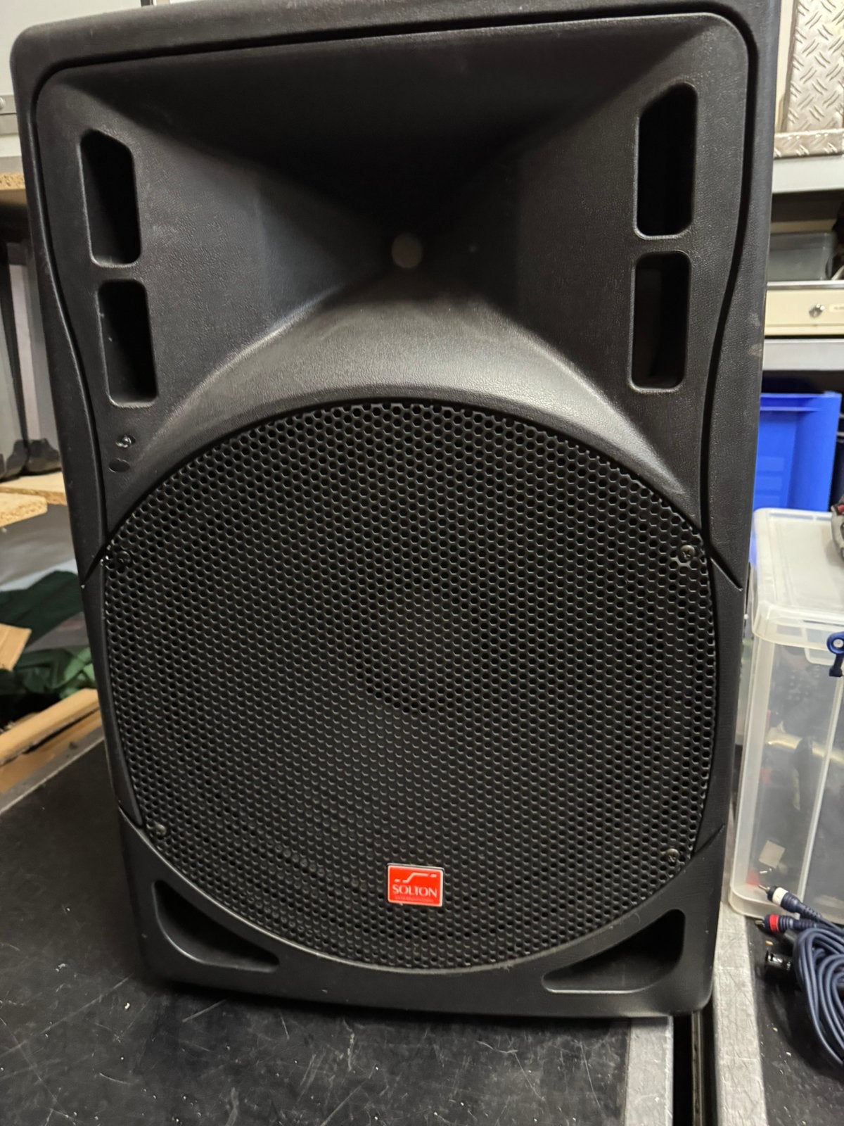 1xActieve Solton speaker voor diverse doeleinde, Ophalen, Zo goed als nieuw, 500 tot 1000 watt