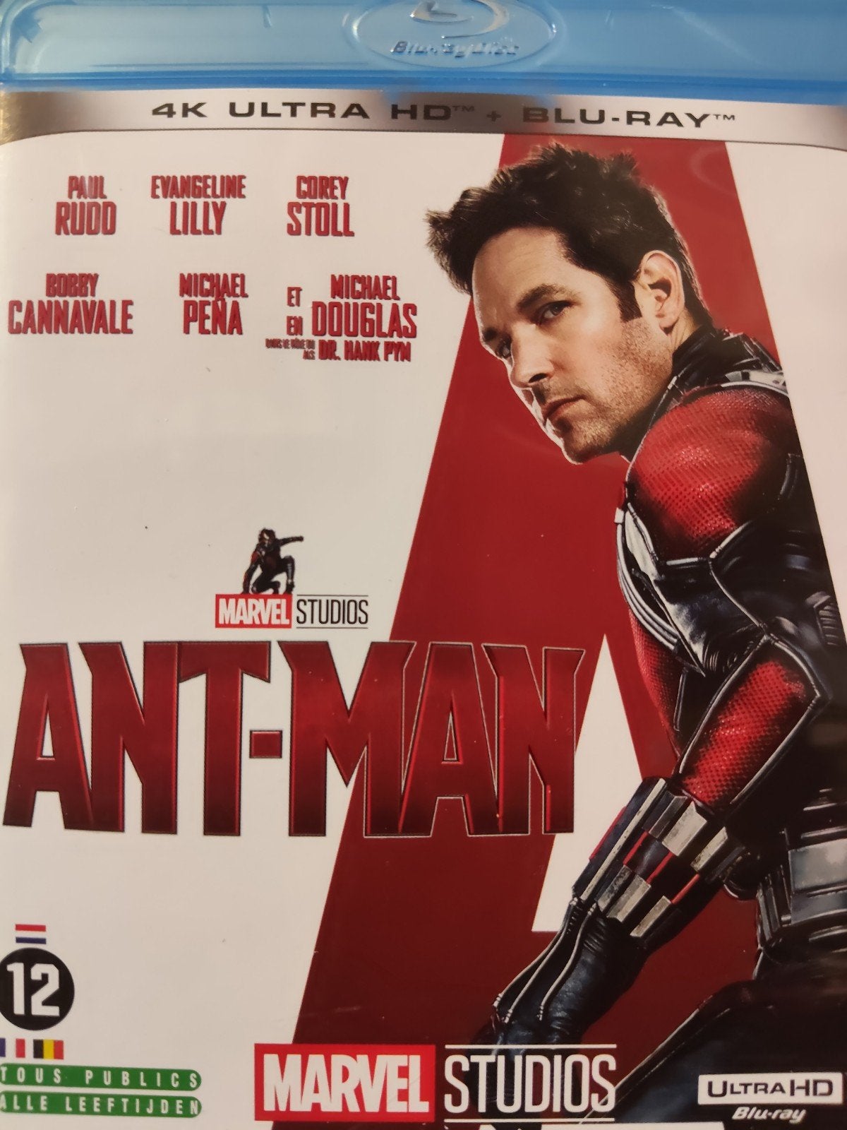 Ant-Man Bluray NL ZGAN Marvel Studios LET OP!! GEEN 4K, Cd's en Dvd's, Blu-ray, Ophalen of Verzenden, Zo goed als nieuw, Science Fiction en Fantasy