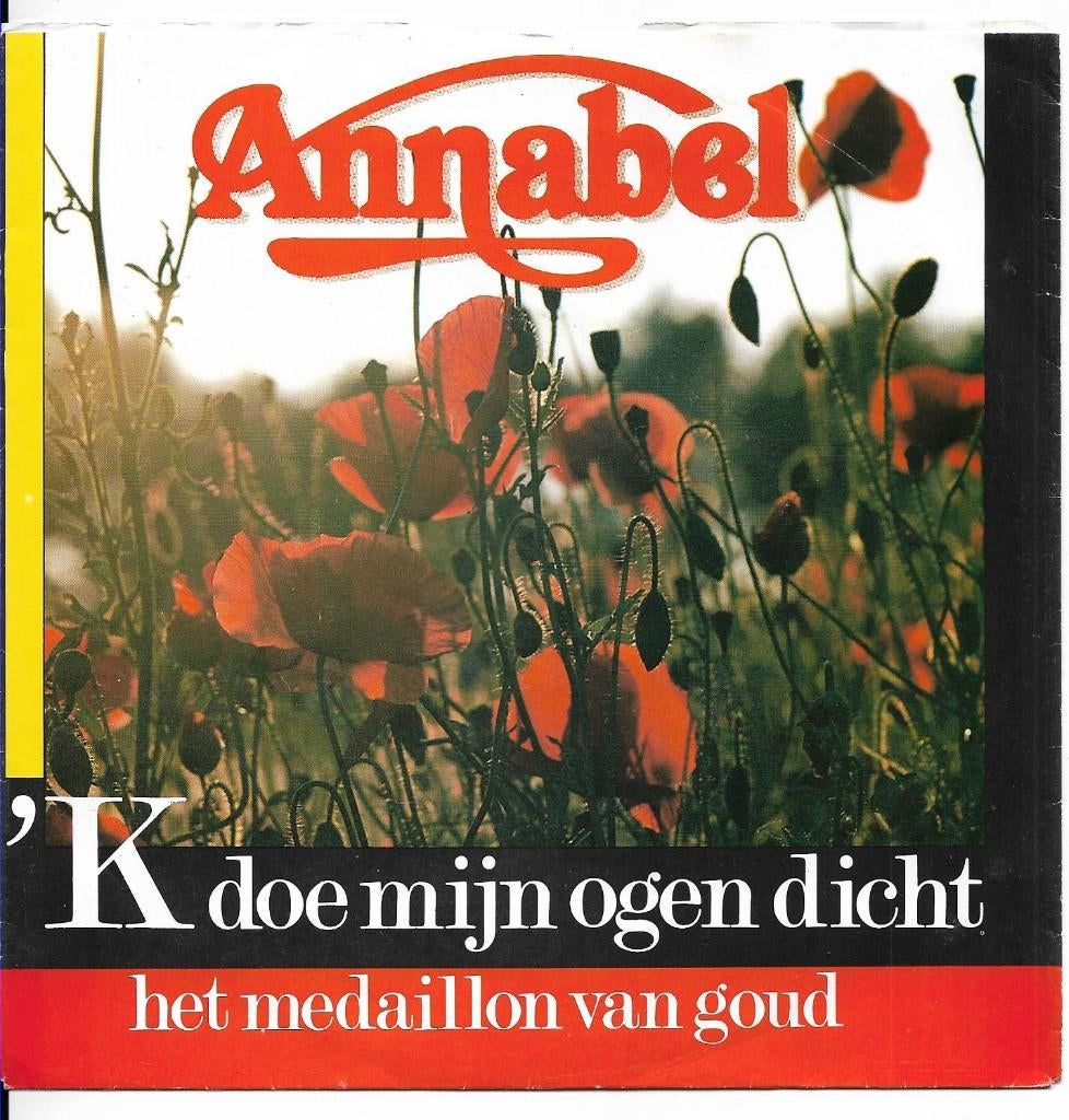 Annabel, Cd's en Dvd's, 7 inch, Single, Ophalen of Verzenden, Zo goed als nieuw
