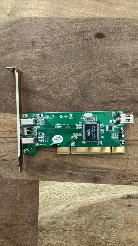 Gratis Sitecom FireWire kaart FW-001 PCI, Ophalen, Zo goed als nieuw