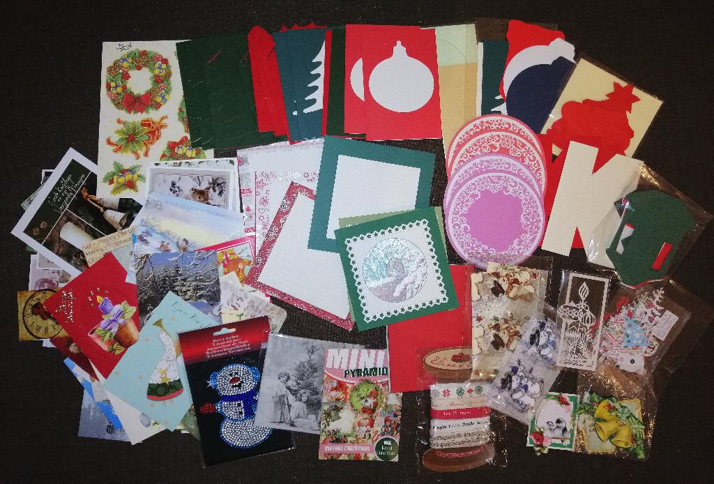 Knutselpakket voor kaarten maken - KERST #1, Ophalen of Verzenden, Nieuw, Kerst, Overige typen