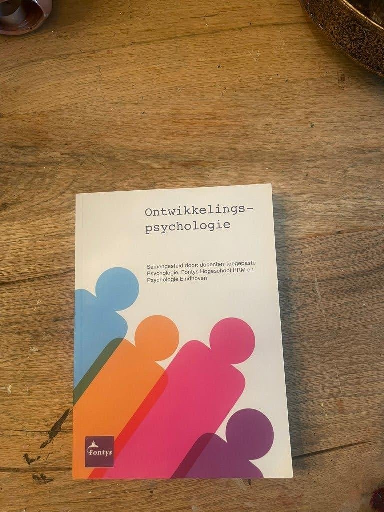 Studie boek ontwikkelingspsychologie, Gelezen, Robert S. Feldman, Gamma, HBO