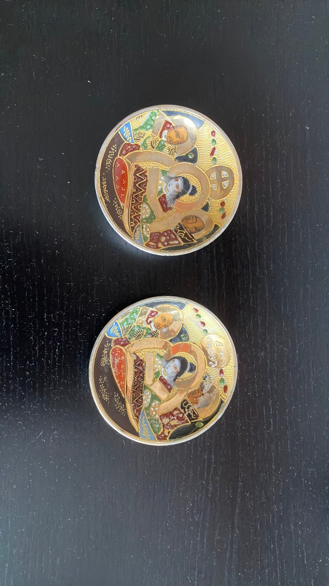 2 identieke schaaltjes, Ophalen of Verzenden, Zo goed als nieuw, Porselein, Bord of Schaal