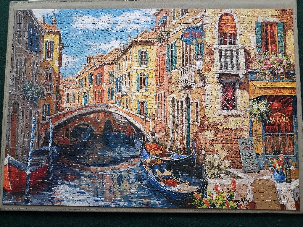 legpuzzel 1000 stukjes, Ophalen, 500 t/m 1500 stukjes, Gebruikt