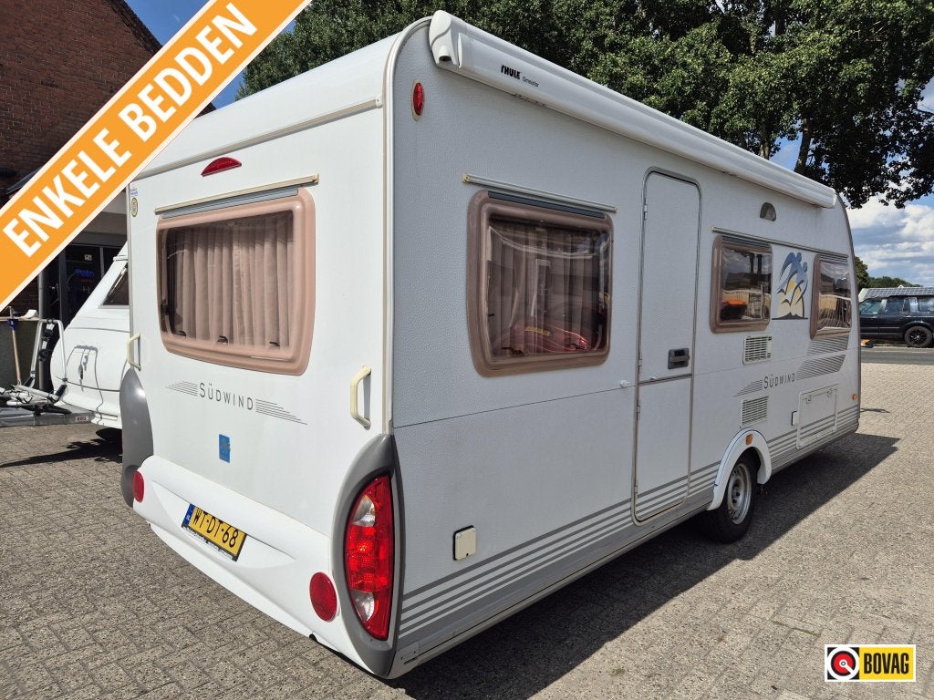 Knaus Sudwind 500 EU, Caravans en Kamperen, Rondzit, Bedrijf, Schokbreker, 5 tot 6 meter