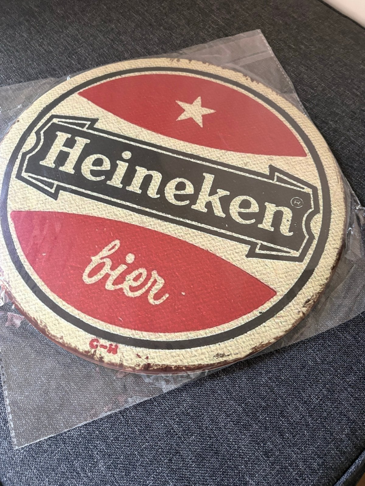 Heineken  - Nieuw in verpakking, Ophalen of Verzenden, Nieuw, Reclamebord, Plaat of Schild, Heineken