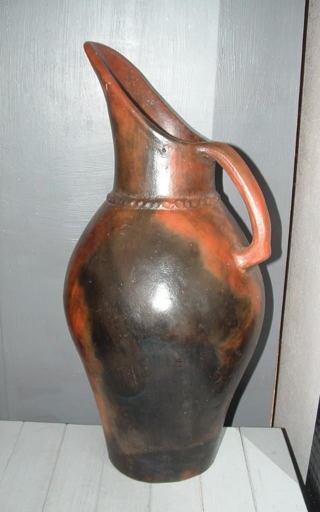 Grote zware vaas, kruik, pot mooi als decoratie., Huis en Inrichting, Woonaccessoires | Vazen, Gebruikt, Overige kleuren, 50 tot 75 cm