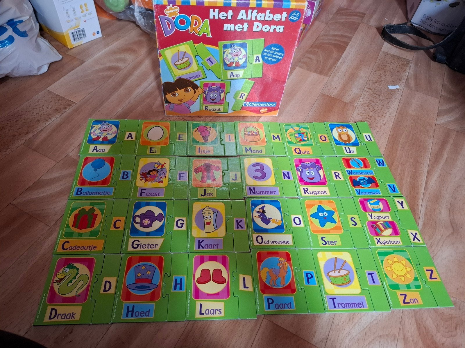 Dora Het Alfabet leren - Educatief spel voor kinderen, Ophalen of Verzenden, Gebruikt, Taal en Lezen