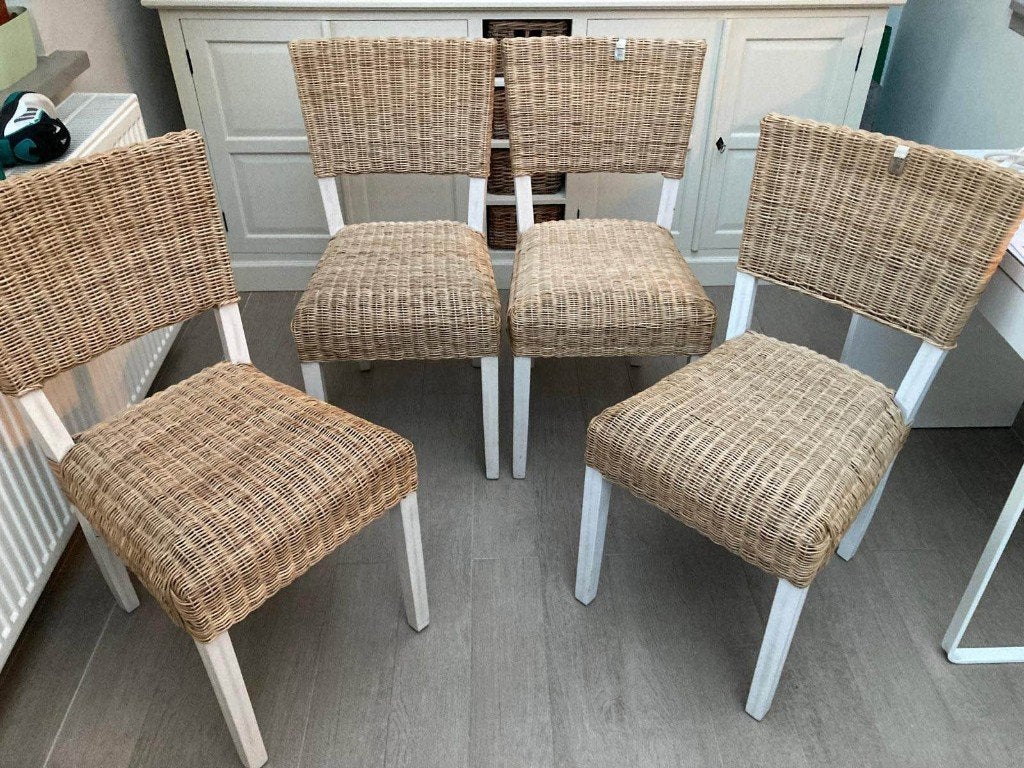 Tafel met stoelen Rivièra maison, Huis en Inrichting, Tafels | Eettafels, Ophalen, Overige materialen, Vijf personen of meer, Rechthoekig