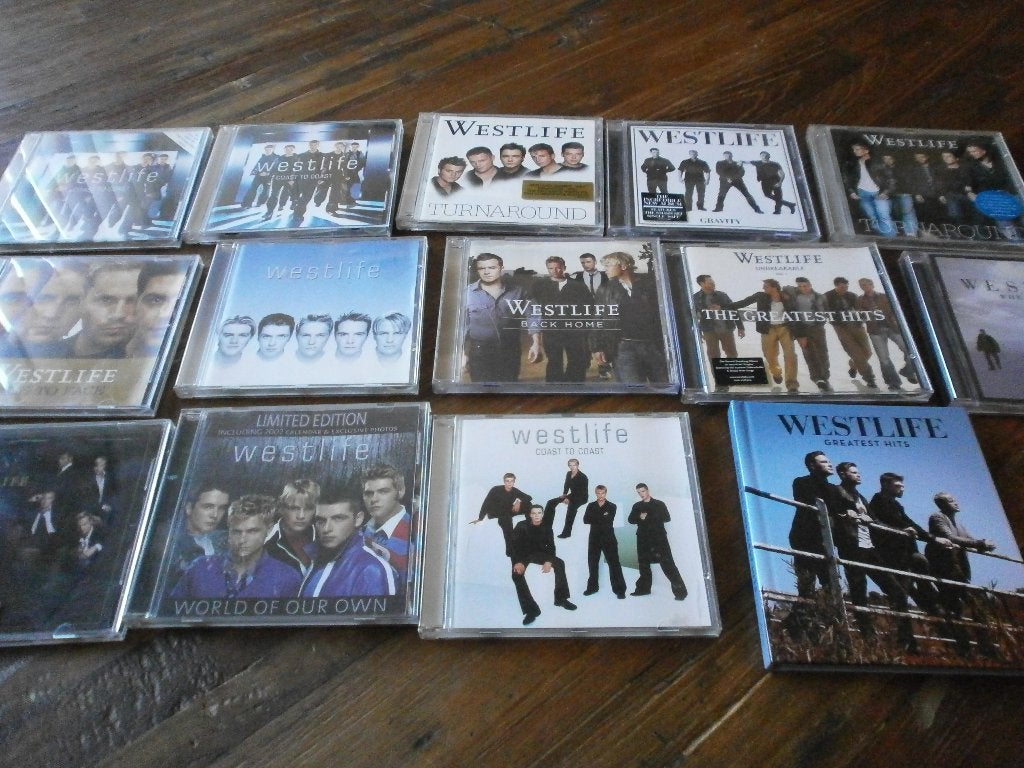verzameling westlife CD,s   origineel .oa love album, Ophalen of Verzenden, Gebruikt, Pop, Verzamelalbum