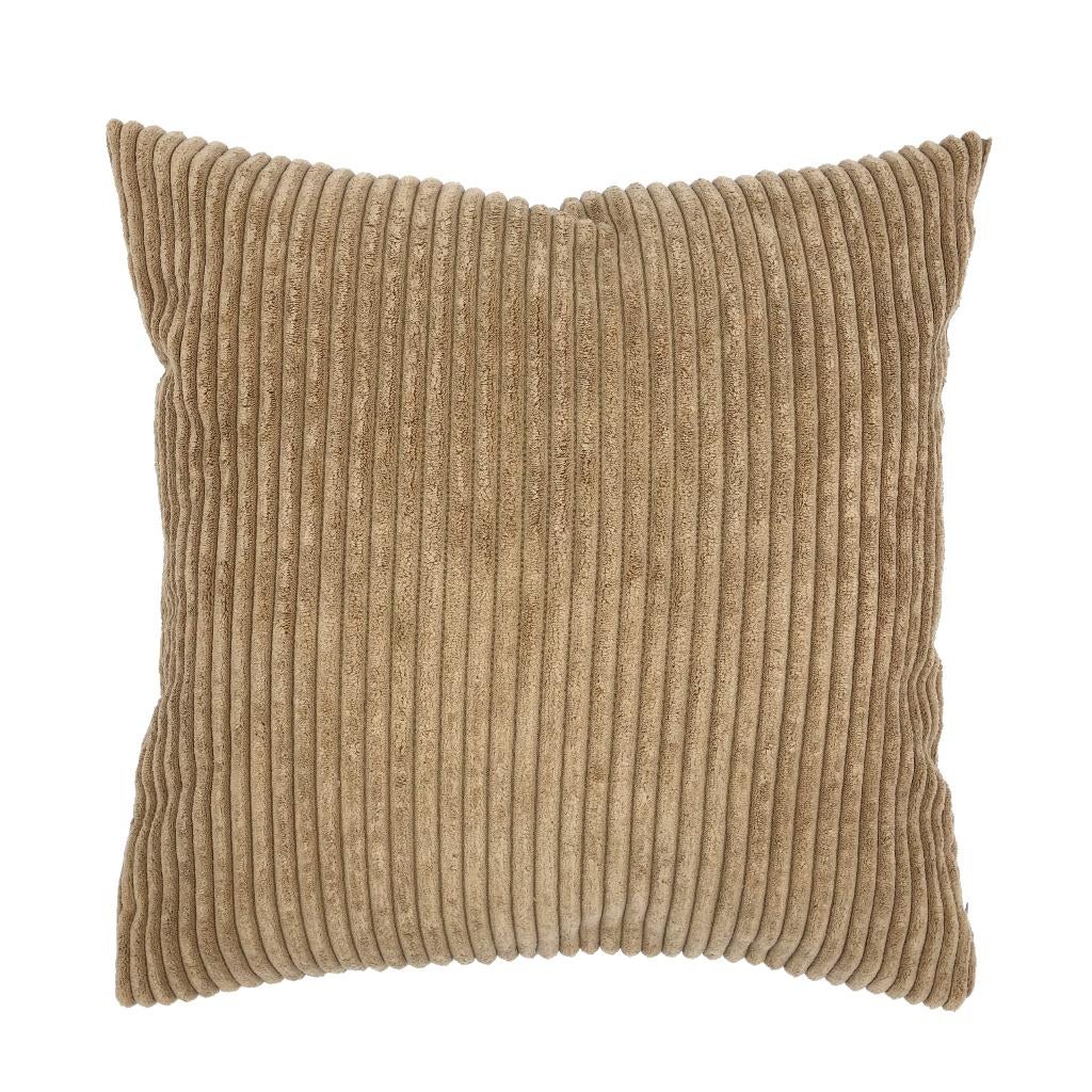 Corduroy Rib kussenhoes camel | 45 x 45 cm, Dekussenkraam@gmail.com, Overige kleuren, Verzenden, De kussenkraam