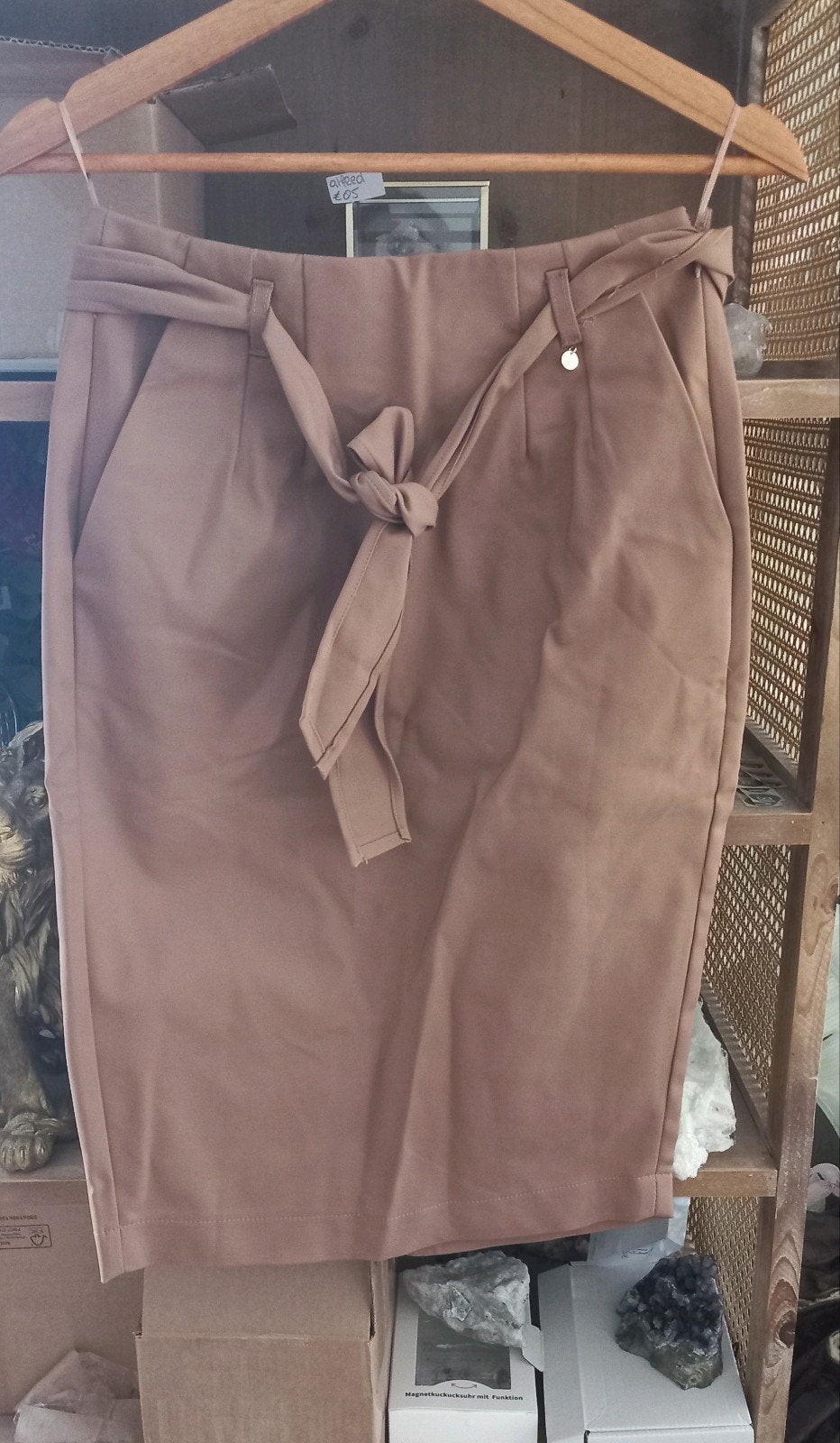 Bruine rok van Given, Kleding | Dames, Rokken, Bruin, Nieuw, Ophalen of Verzenden, Maat 36 (S)