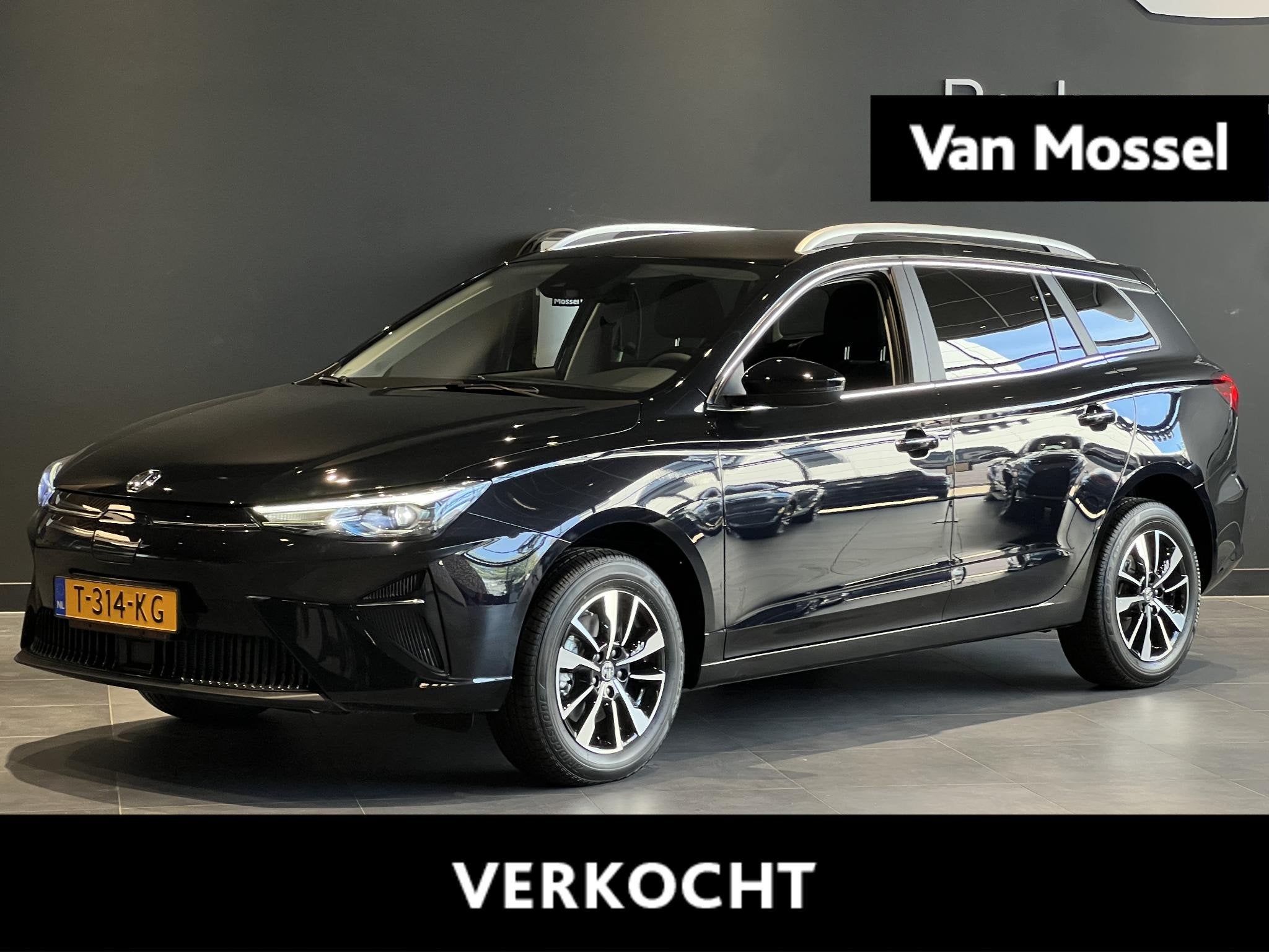 MG 5 Long Range Comfort 61 kWh | Carplay | Cruisecontrole |, Auto's, 12 maanden, Stof, 156 pk, Zwart