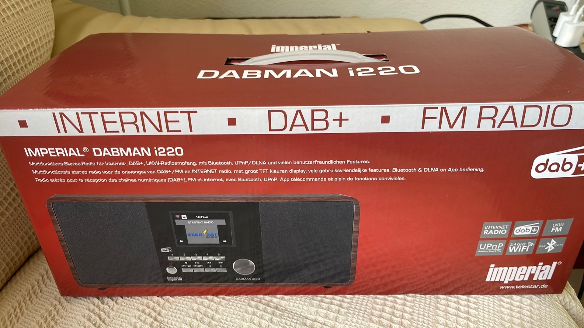 Imperial DABMAN i220, Audio, Tv en Foto, Radio's, Ophalen of Verzenden, Zo goed als nieuw