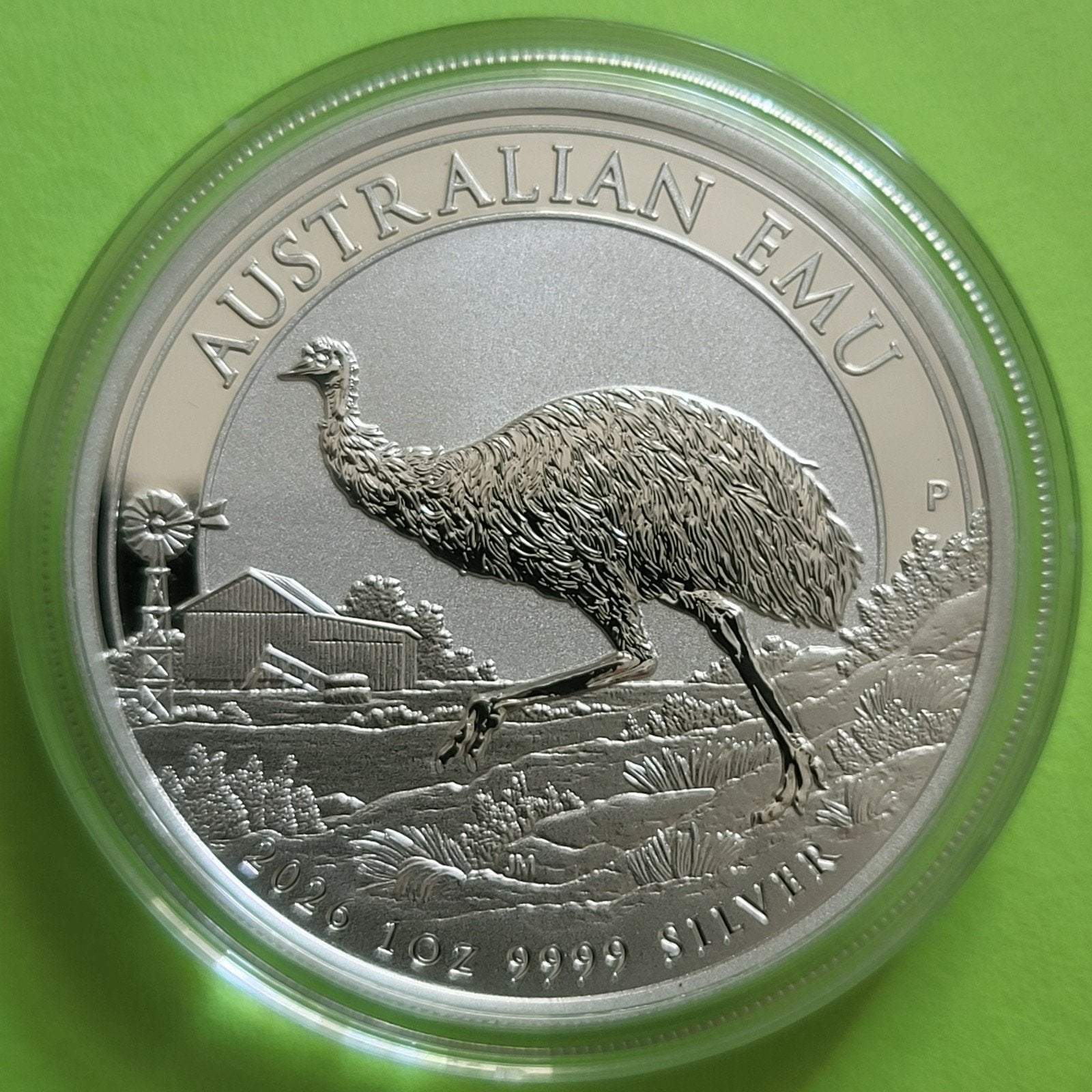 Emu 2026 - 1 oz zilver, Verzenden, Zilver