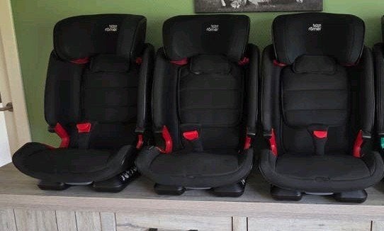 3 x Britax Romer Advansafix IV R, Ophalen, Romer, Verstelbare rugleuning, 15 t/m 36 kg