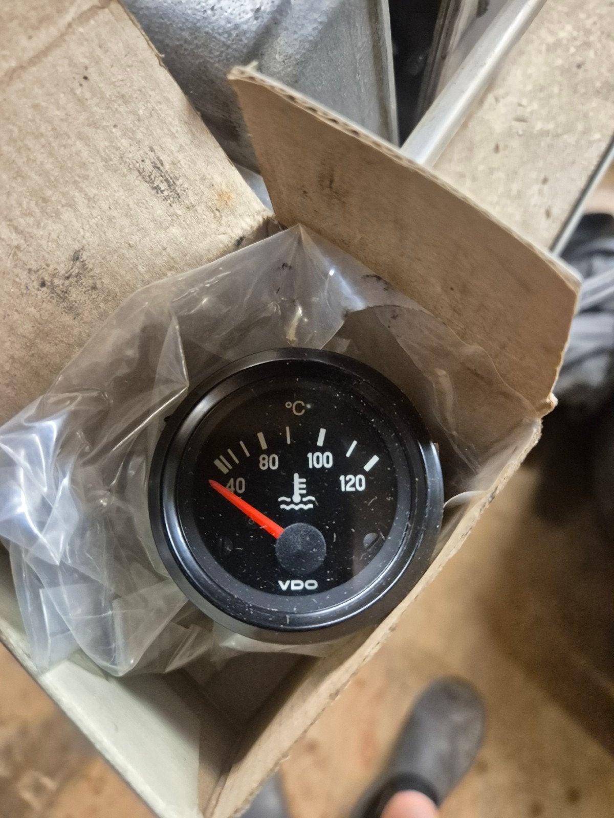 VDO Cockpit International Temperatuurmeter 6V, Ophalen of Verzenden, Nieuw
