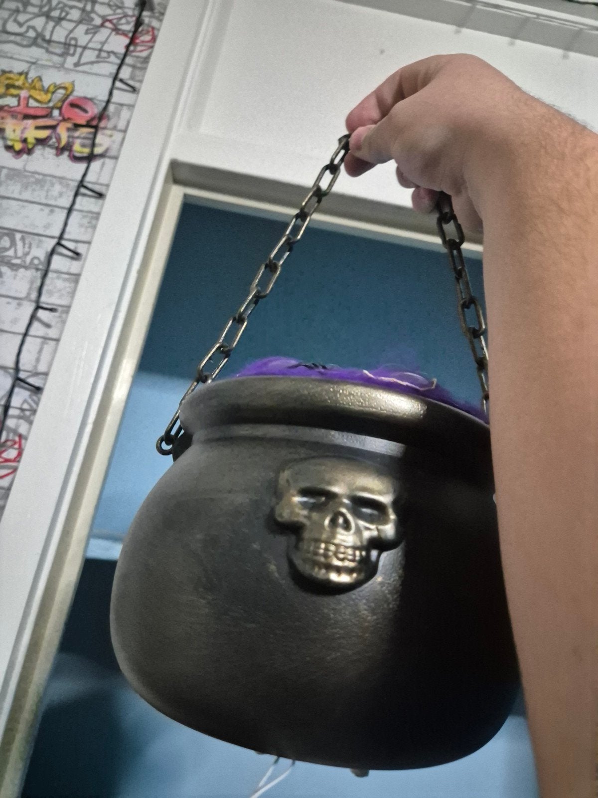 Heksenketel met Licht en Geluid - Nieuw met kaartje, Ophalen of Verzenden, Nieuw, Overige typen, Halloween of Griezel