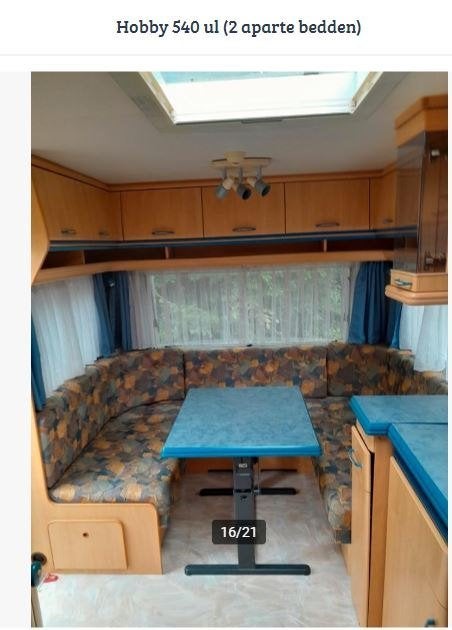 Hobby 540 UL (met 2 aparte bedden), Rondzit, Hobby, Schokbreker, Particulier