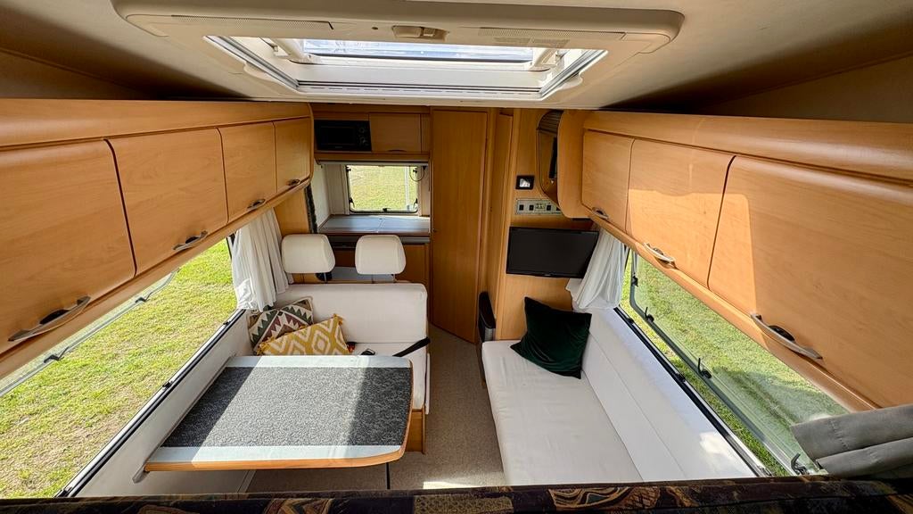 Zeer mooie zelfvoorzienende Fiat Hymer Swing 544, Alkoof, Ringverwarming, Fiat, Treinzit