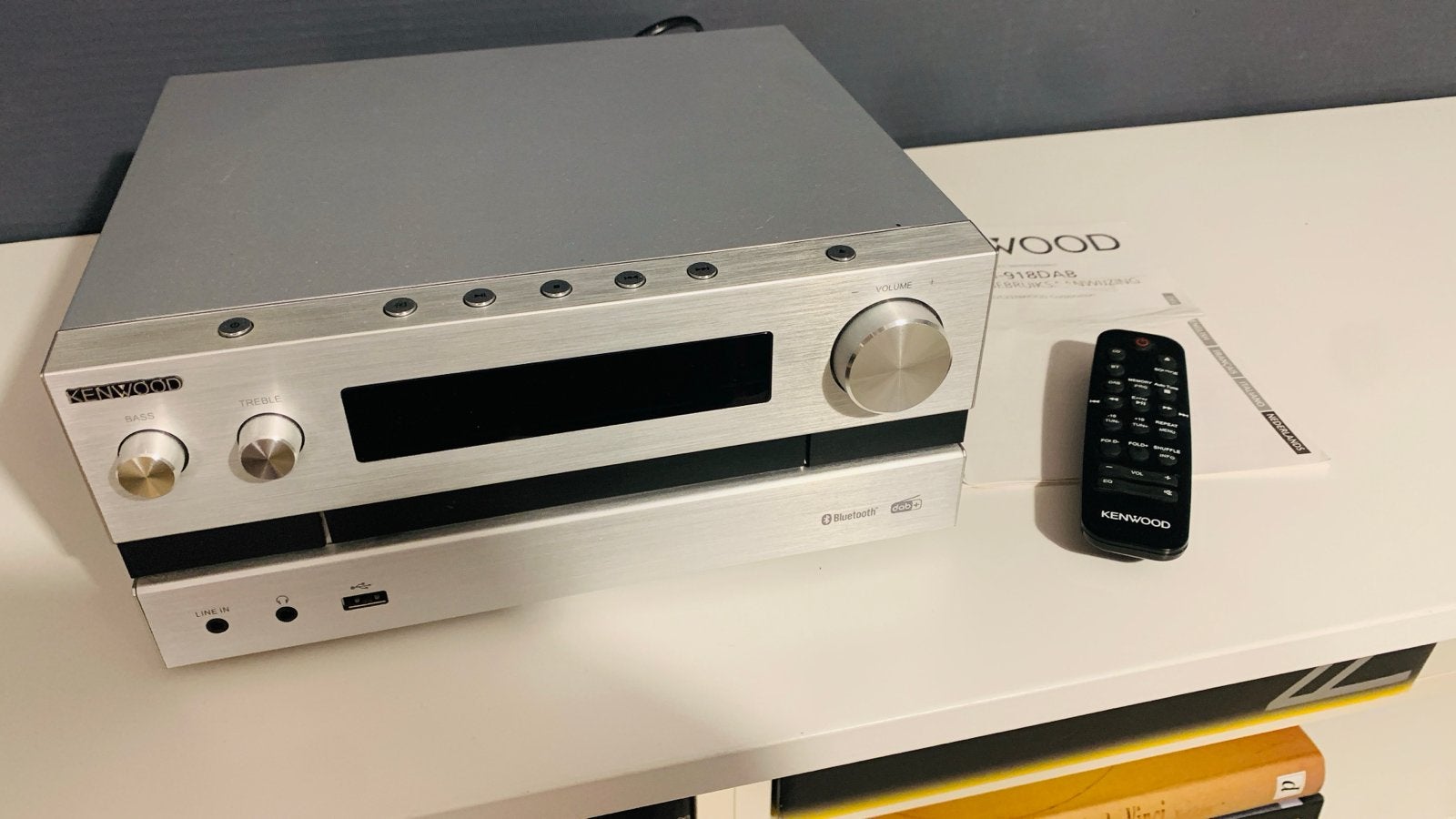 Kenwood M-918DAB Compact Stereo Systeem met Bluetooth, Overige merken, Ophalen of Verzenden, Zo goed als nieuw, Microset