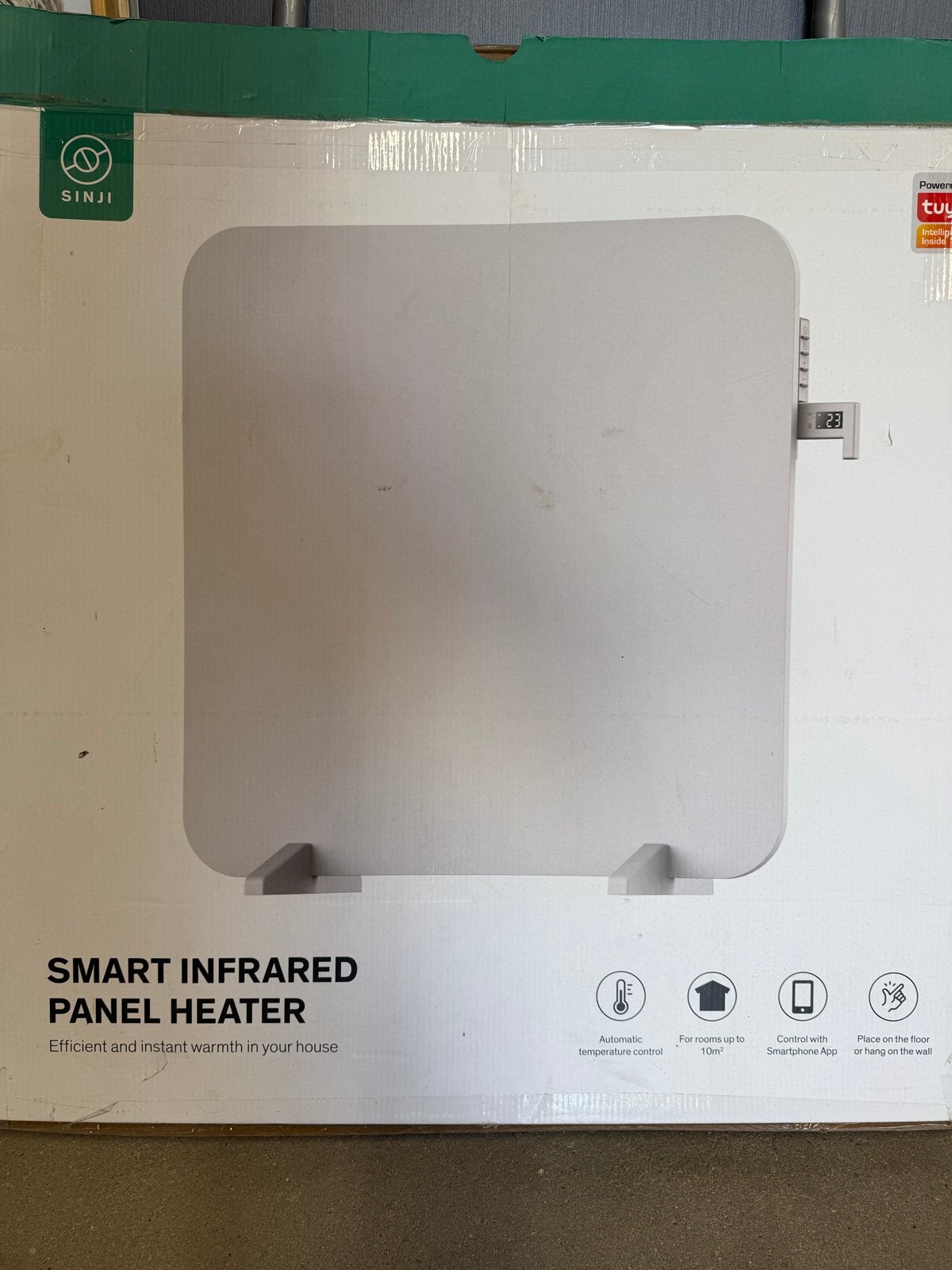 Sinji Smart Infrarood Paneelverwarming 450W, Ophalen of Verzenden, Zo goed als nieuw, 200 tot 500 watt, Kachel
