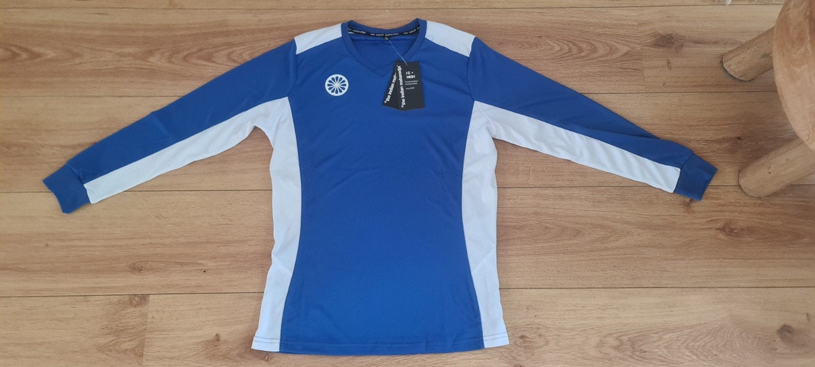Nieuw goal keepersshirt 152 The Indian Maharadja blauw wit, The Indian Maharadja, Ophalen of Verzenden, Jongen, Nieuw