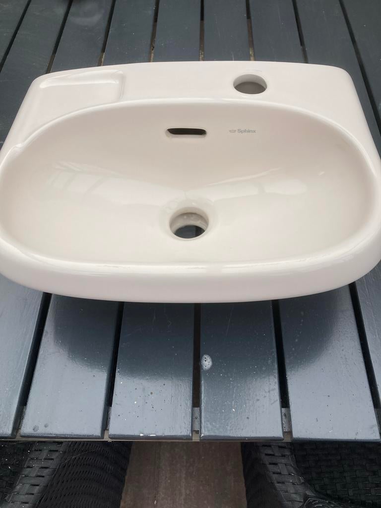 Klein wasbakje voor in toilet - Sphinx, Doe-het-zelf en Verbouw, Sanitair, Ophalen, Gebruikt, Wastafel