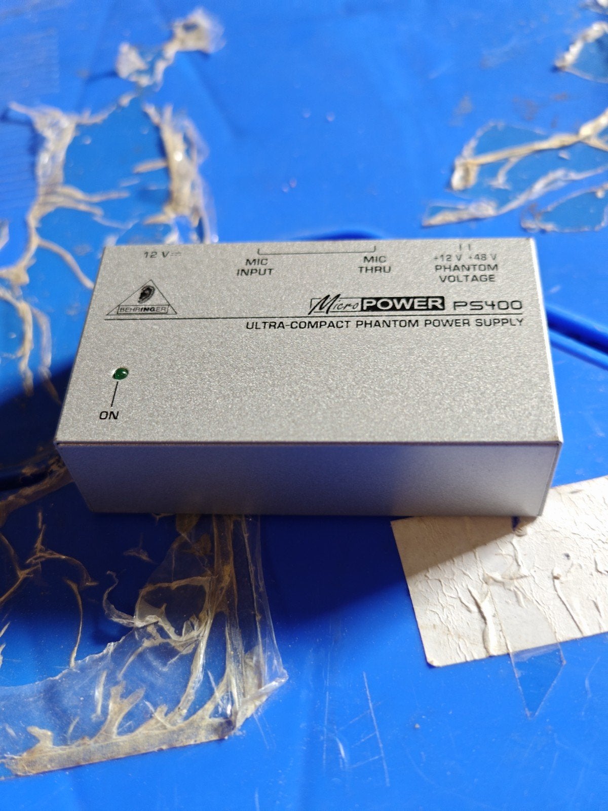 Behringer MicroPOWER PS400 Phantom Power Supply, Ophalen of Verzenden, Gebruikt, Overige typen