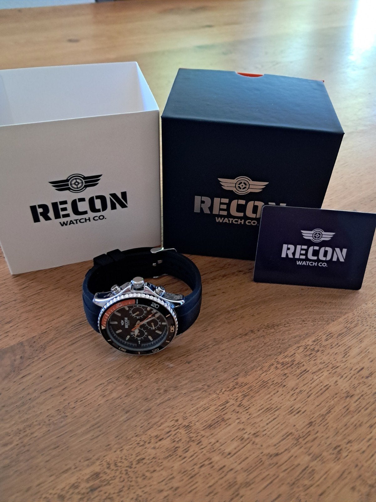 Nieuw; Recon Watch Co. Charlie CH002 Herenhorloge., Sieraden, Tassen en Uiterlijk, Horloges | Heren, Overige merken, Staal, Polshorloge