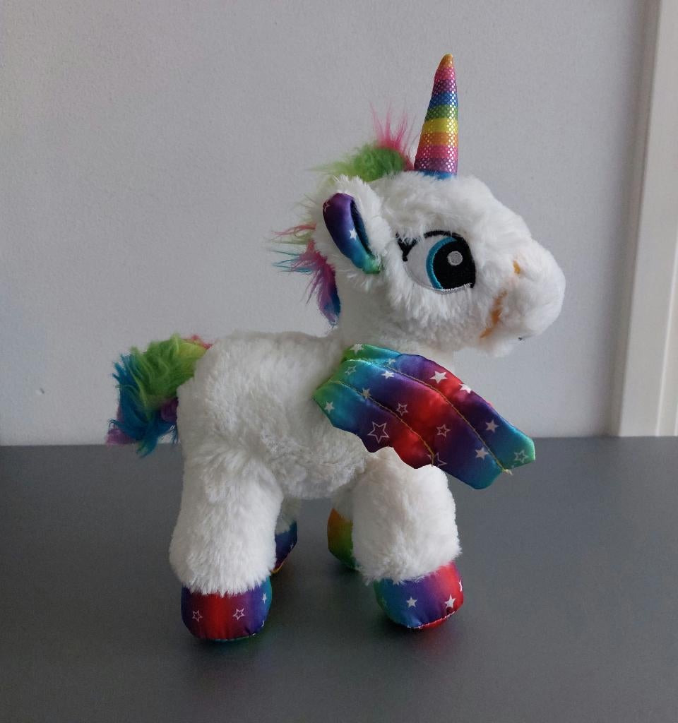 Witte Eenhoorn knuffel, Kinderen en Baby's, Speelgoed | Knuffels en Pluche, Ophalen, Nieuw, Overige typen
