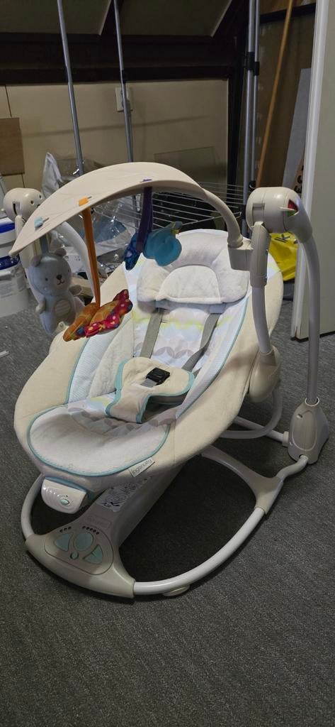 Elektrische kinderstoel met beweegfunctie en muziek, Ophalen