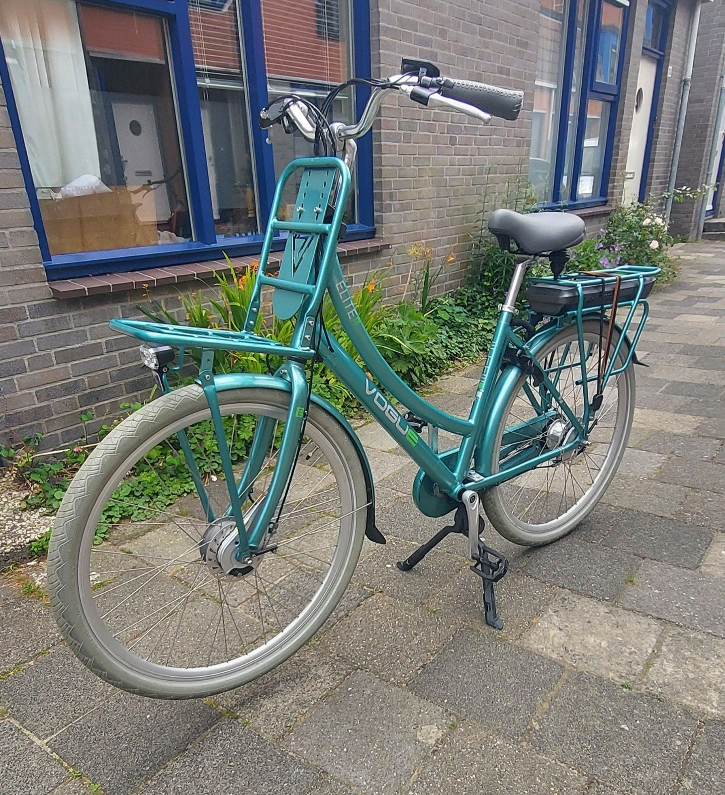 Vogue Elite e bike met voordrager., Ophalen, Zo goed als nieuw, Overige merken, Versnellingen