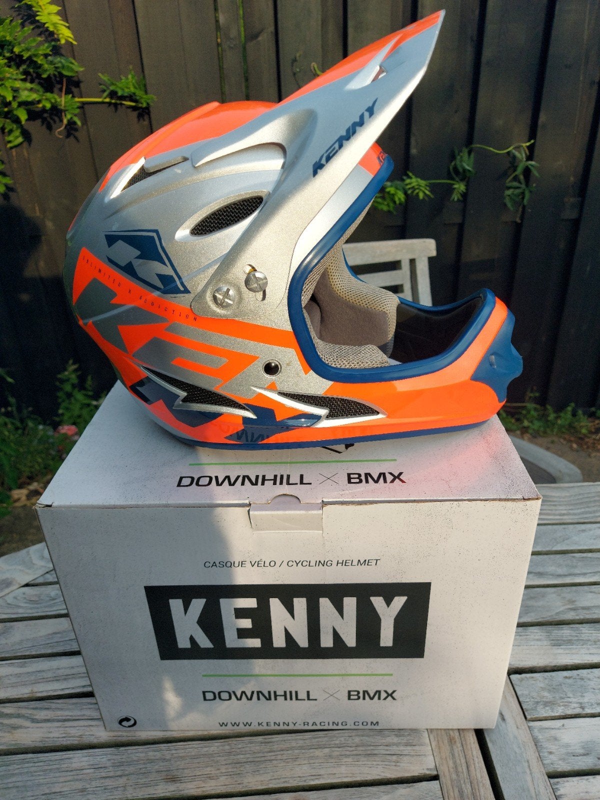 Kenny Downhill x BMX Helm, XS, Ophalen of Verzenden, Zo goed als nieuw, Kenny