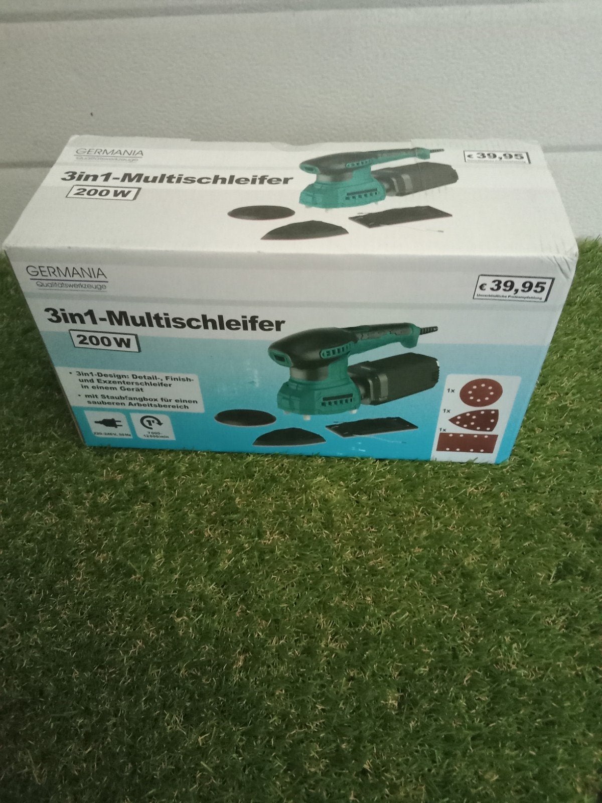 Germania 3in1-Multischleifer 200W - Nieuw in doos, Ophalen of Verzenden